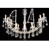 Lampadario Classico a Barca 8 Lucci Murano | Veliero Veneziano in Cristallo d'Arte | Pezzo Unico d'Artigianato